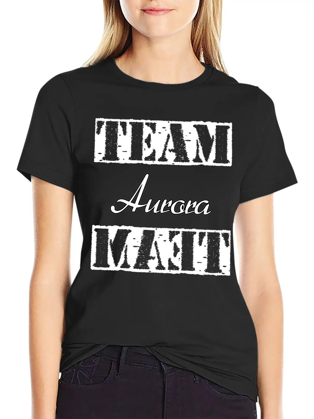 Team Aurora Unisex Casual T-Shirt – Clean Design For Daily Comfort