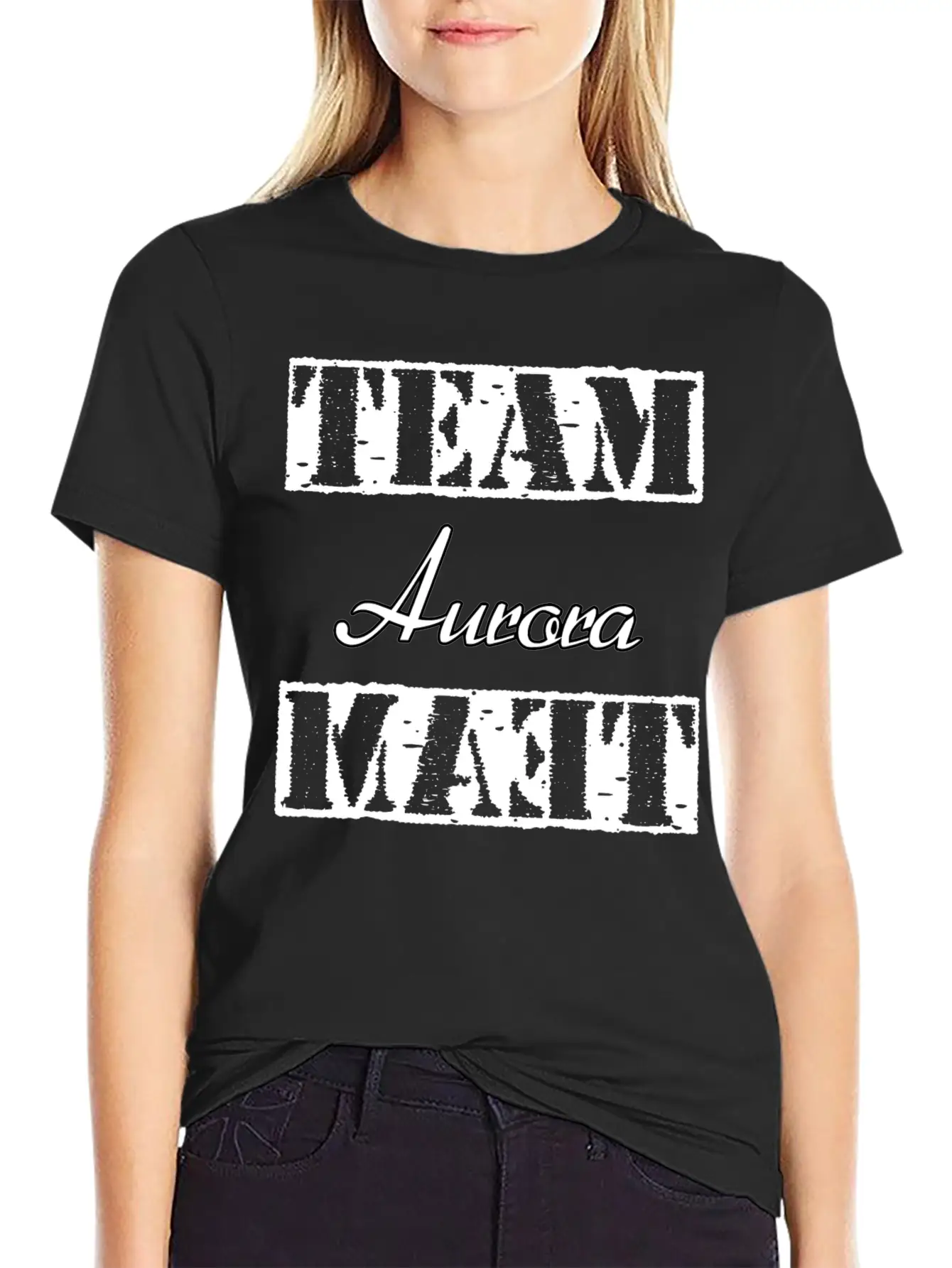 Team Aurora Unisex Casual T-Shirt – Clean Design For Daily Comfort