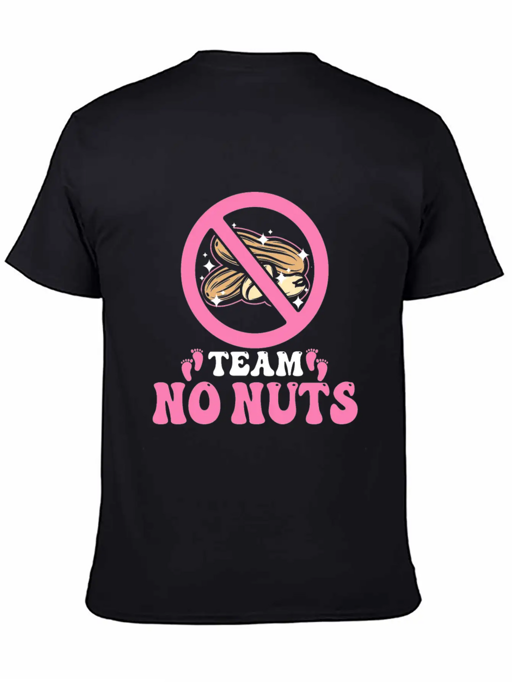 Team No Nuts Team Pink Girl Gender Reveal Unisex Casual T-Shirt – Clean Design For Daily Comfort