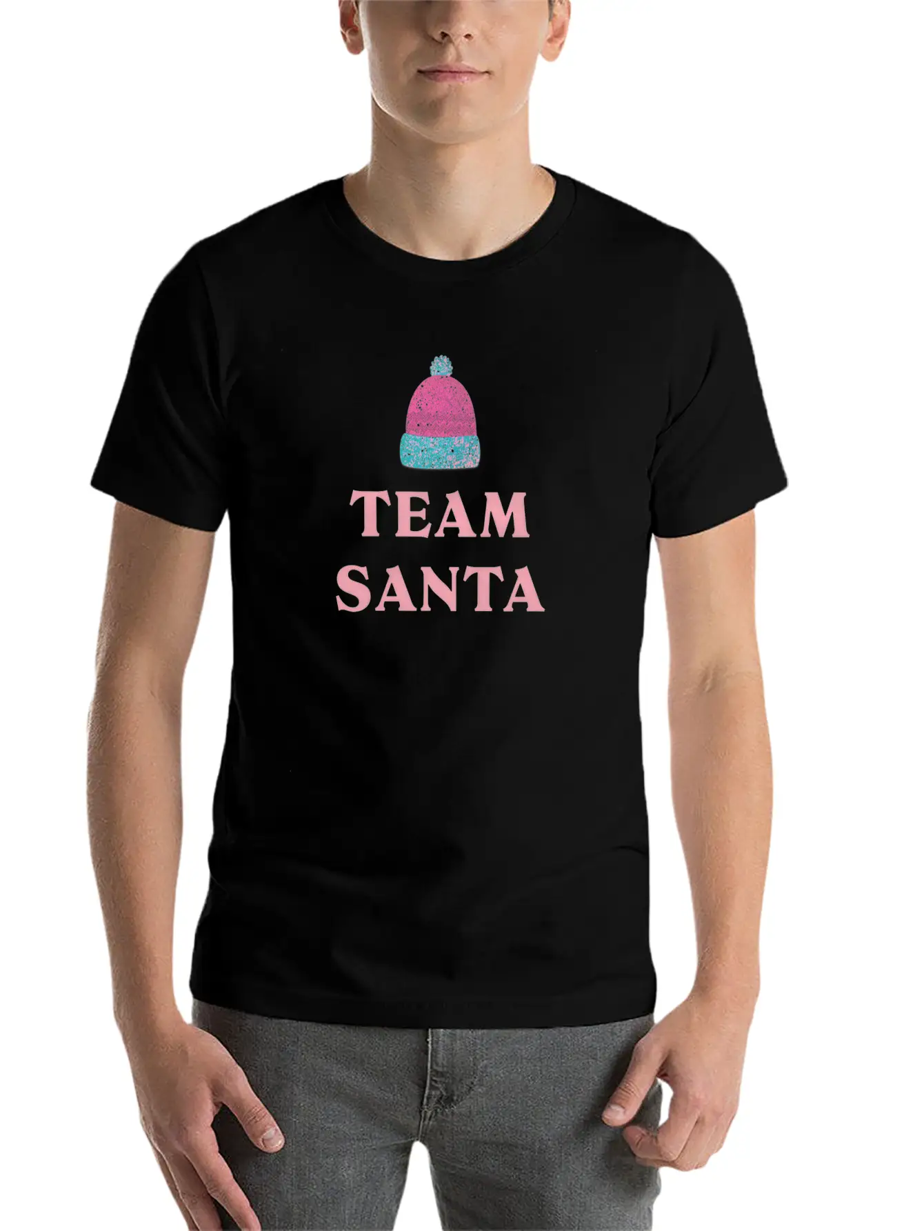 Team Santa Christmas Couple Gift Xmax Team Breathable Soft Cotton T-Shirt – Timeless Casual Look