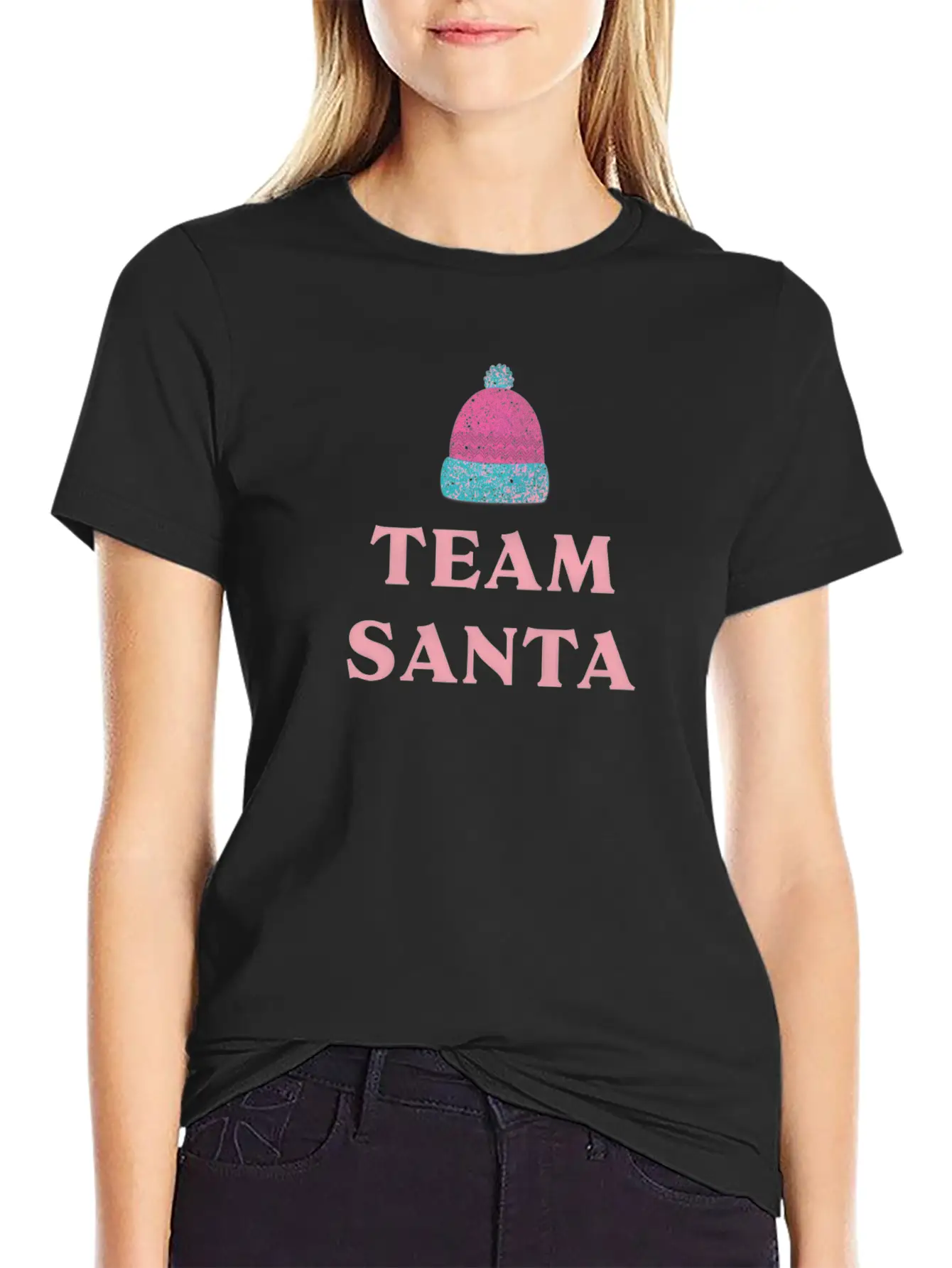 Team Santa Christmas Couple Gift Xmax Team Breathable Soft Cotton T-Shirt – Timeless Casual Look