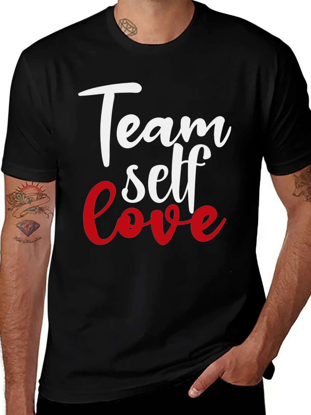 Team Self Love Stylish Everyday T-Shirt – Unisex Basic Cotton Tee