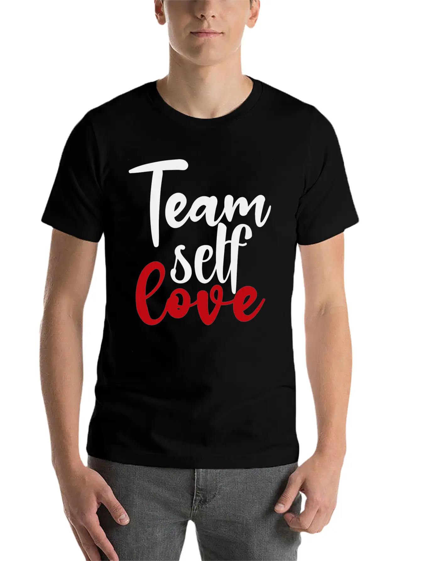 Team Self Love Stylish Everyday T-Shirt – Unisex Basic Cotton Tee