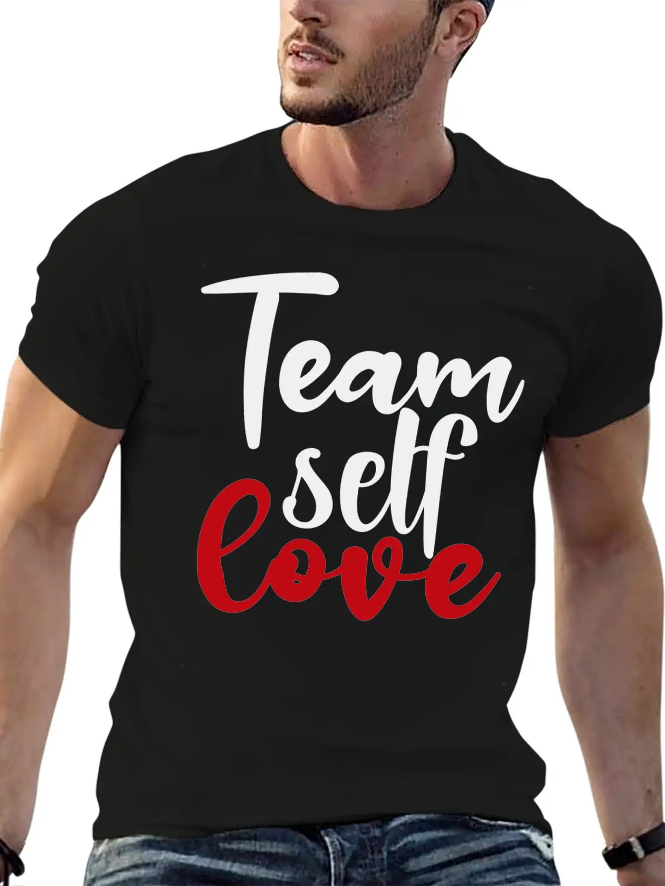 Team Self Love Stylish Everyday T-Shirt – Unisex Basic Cotton Tee
