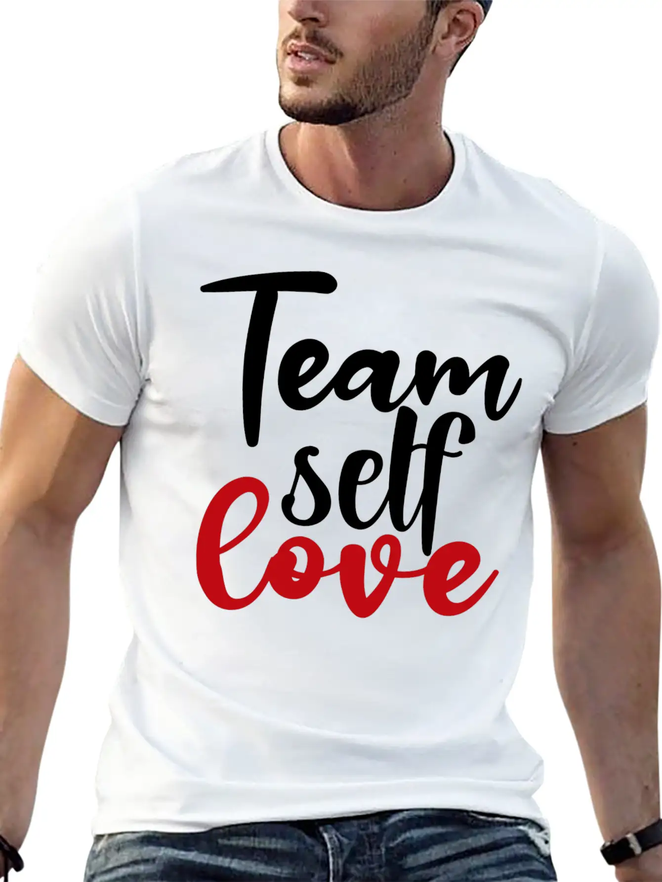 Team Self Love Stylish Everyday T-Shirt – Unisex Basic Cotton Tee