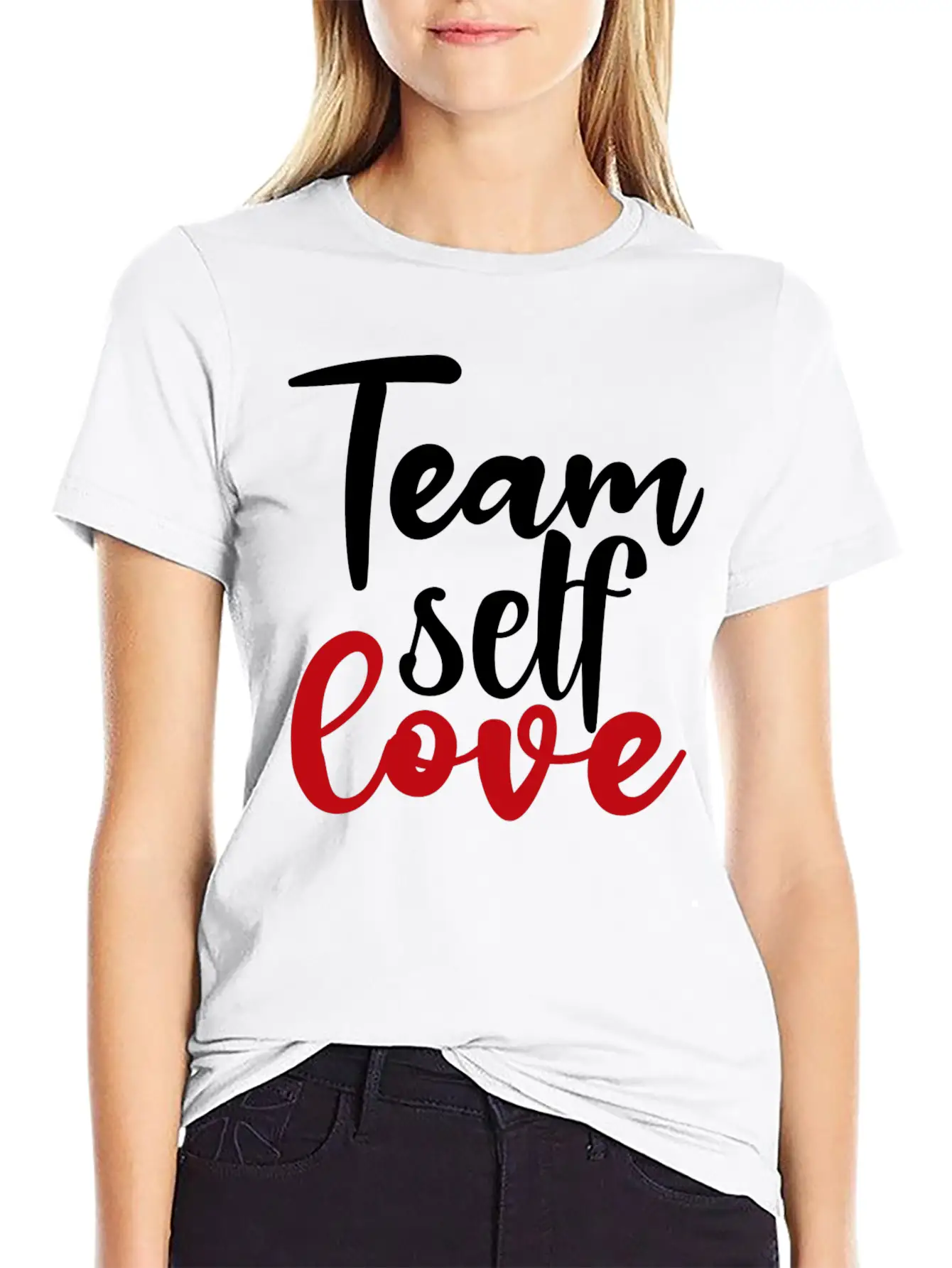Team Self Love Stylish Everyday T-Shirt – Unisex Basic Cotton Tee