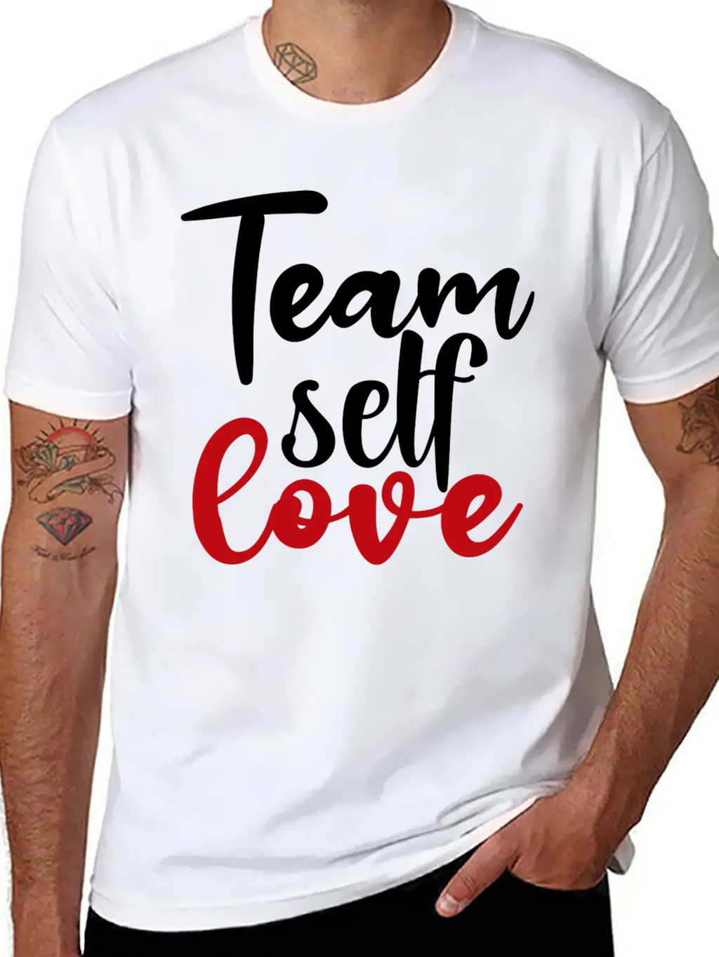 Team Self Love Stylish Everyday T-Shirt – Unisex Basic Cotton Tee