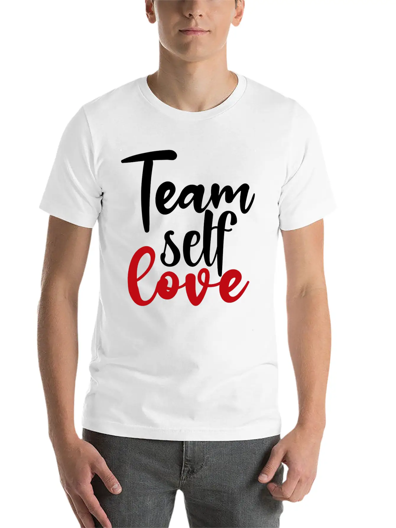 Team Self Love Stylish Everyday T-Shirt – Unisex Basic Cotton Tee
