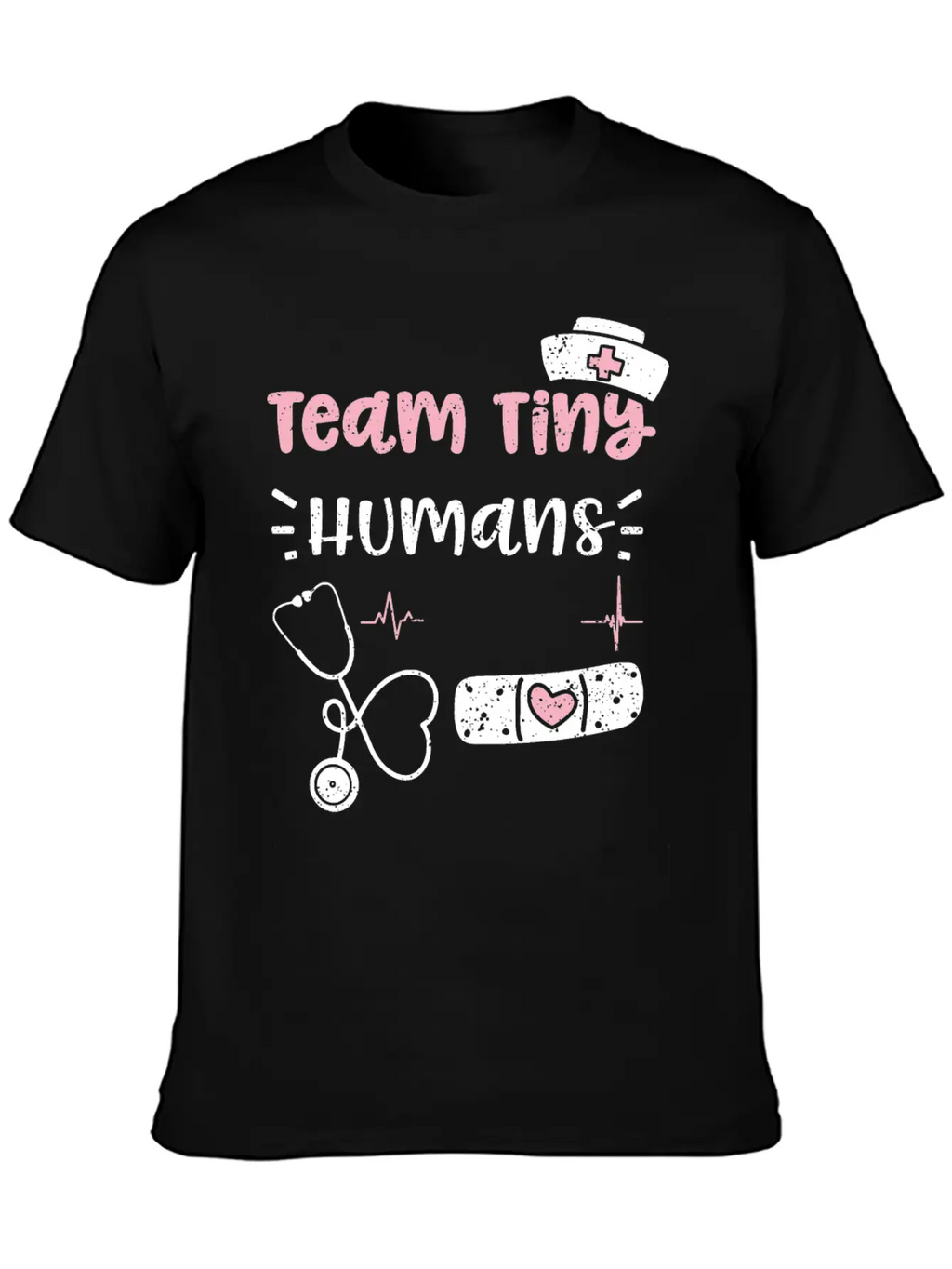 Team Tiny Humans - Nurse Unisex Casual T-Shirt – Clean Design For Daily Comfort