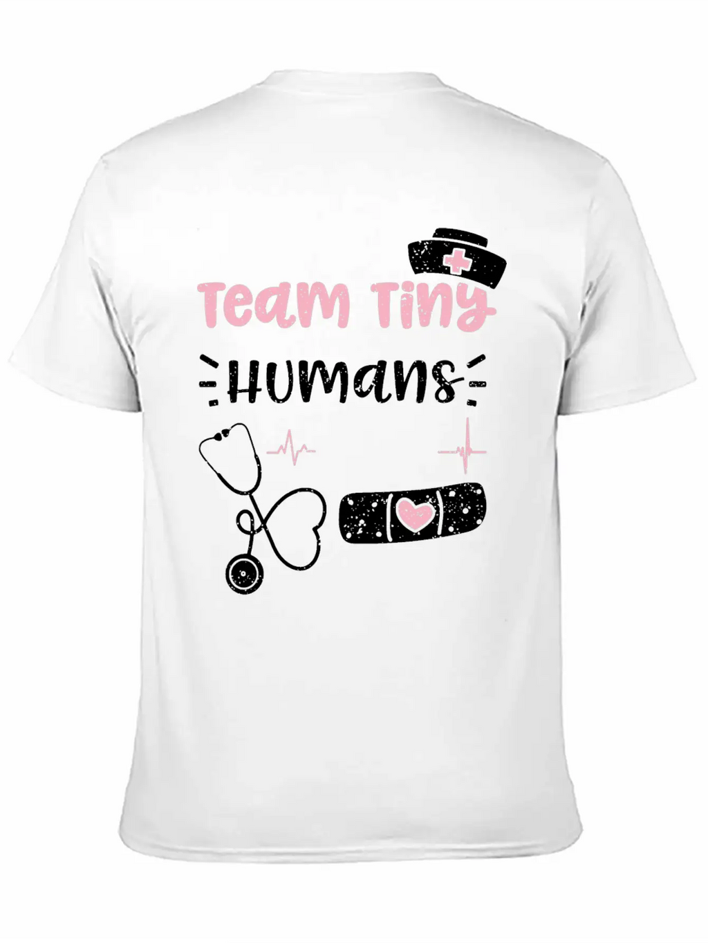 Team Tiny Humans - Nurse Unisex Casual T-Shirt – Clean Design For Daily Comfort