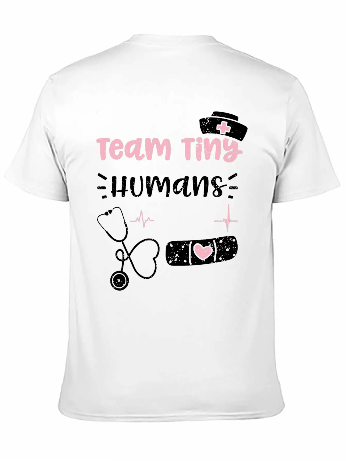 Team Tiny Humans - Nurse Unisex Casual T-Shirt – Clean Design For Daily Comfort