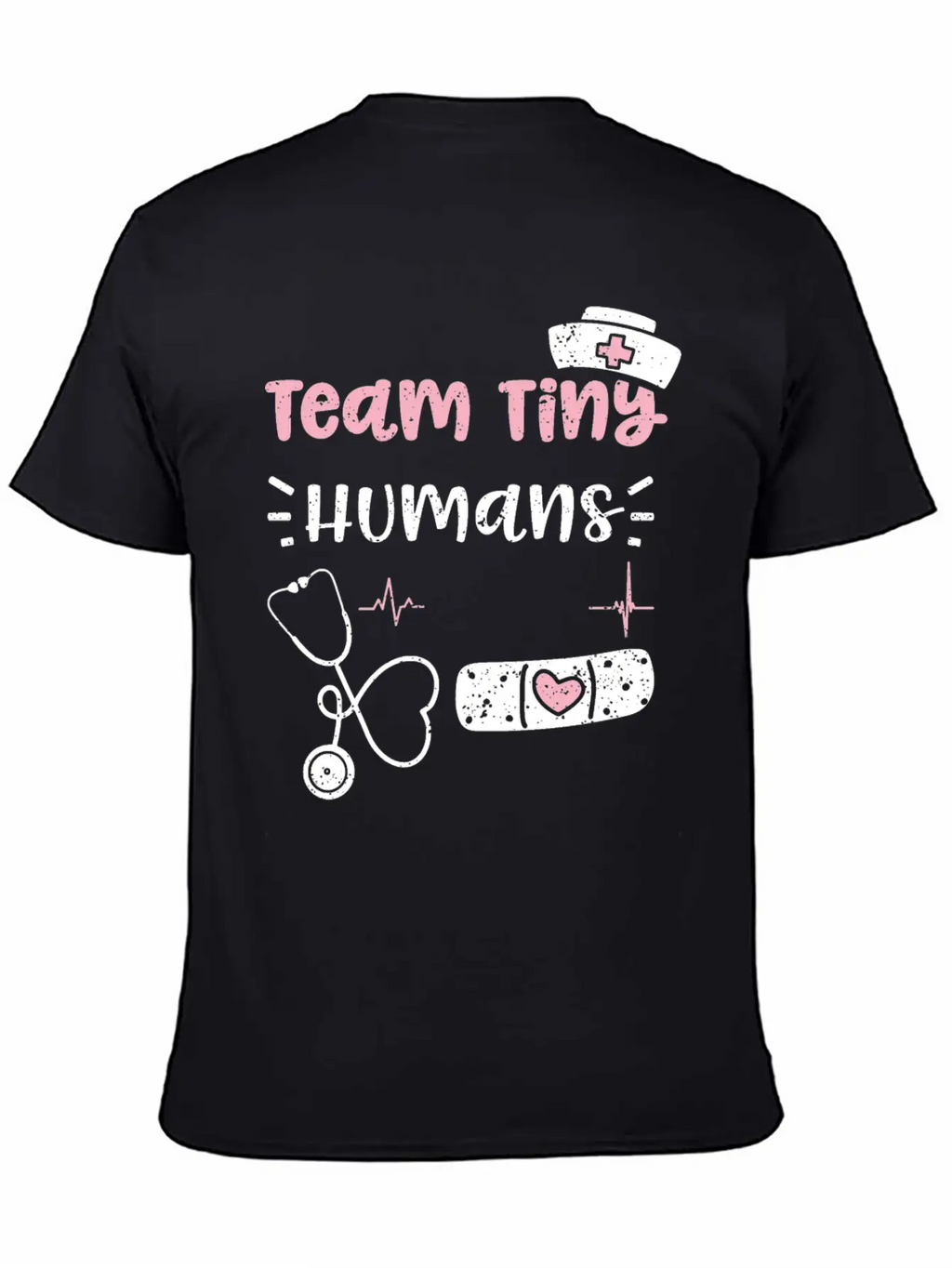 Team Tiny Humans - Nurse Unisex Casual T-Shirt – Clean Design For Daily Comfort