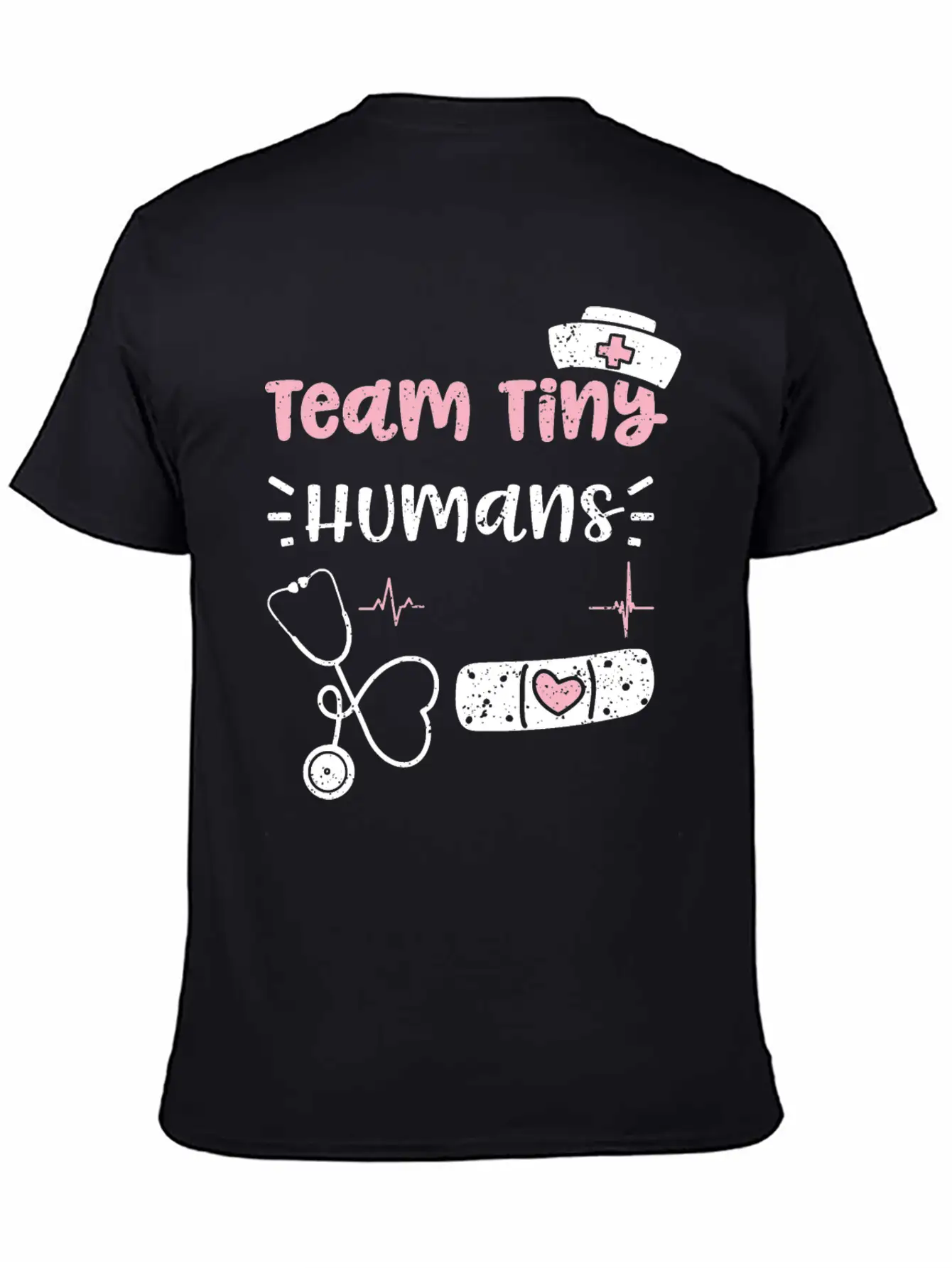 Team Tiny Humans - Nurse Unisex Casual T-Shirt – Clean Design For Daily Comfort