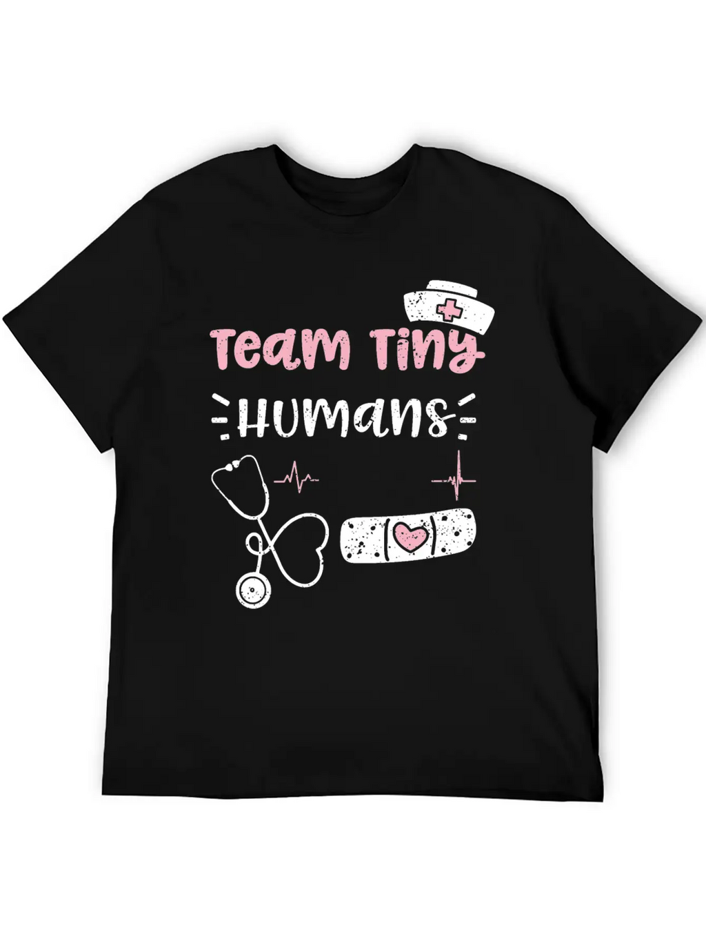 Team Tiny Humans - Nurse Unisex Casual T-Shirt – Clean Design For Daily Comfort