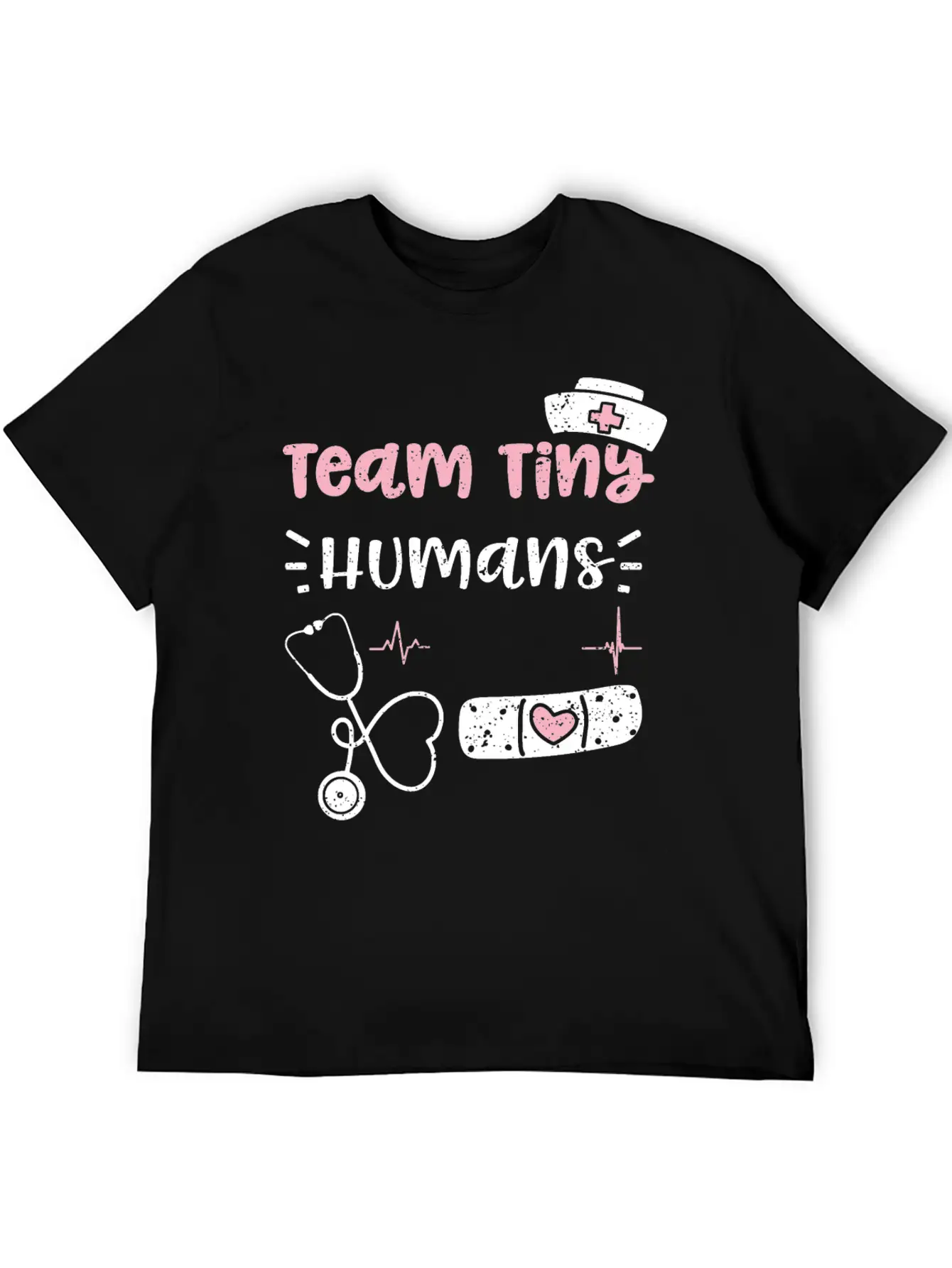 Team Tiny Humans - Nurse Unisex Casual T-Shirt – Clean Design For Daily Comfort