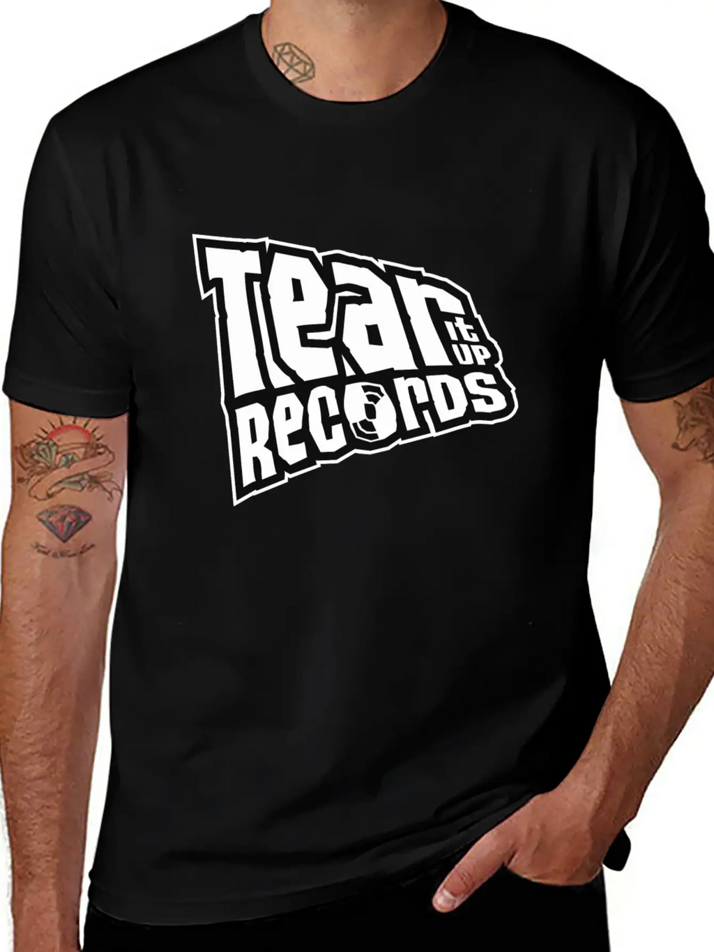 Tear It Up Records Stylish Everyday T-Shirt – Unisex Basic Cotton Tee
