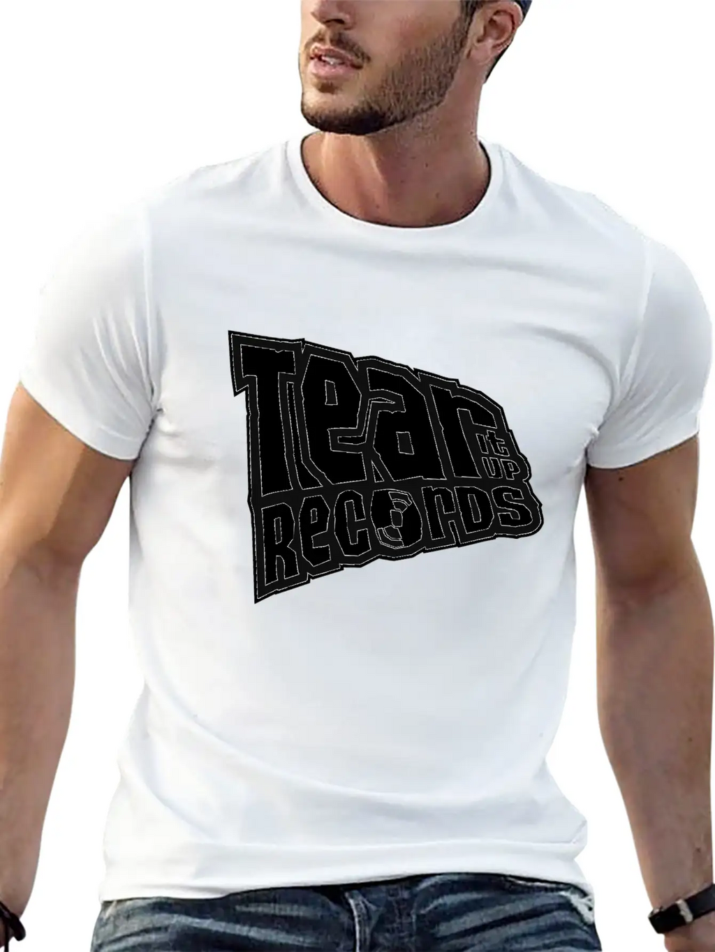 Tear It Up Records Stylish Everyday T-Shirt – Unisex Basic Cotton Tee