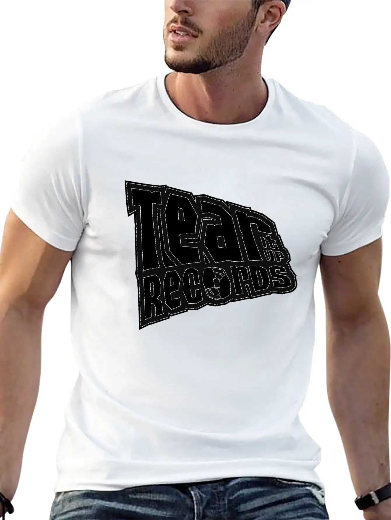 Tear It Up Records Stylish Everyday T-Shirt – Unisex Basic Cotton Tee