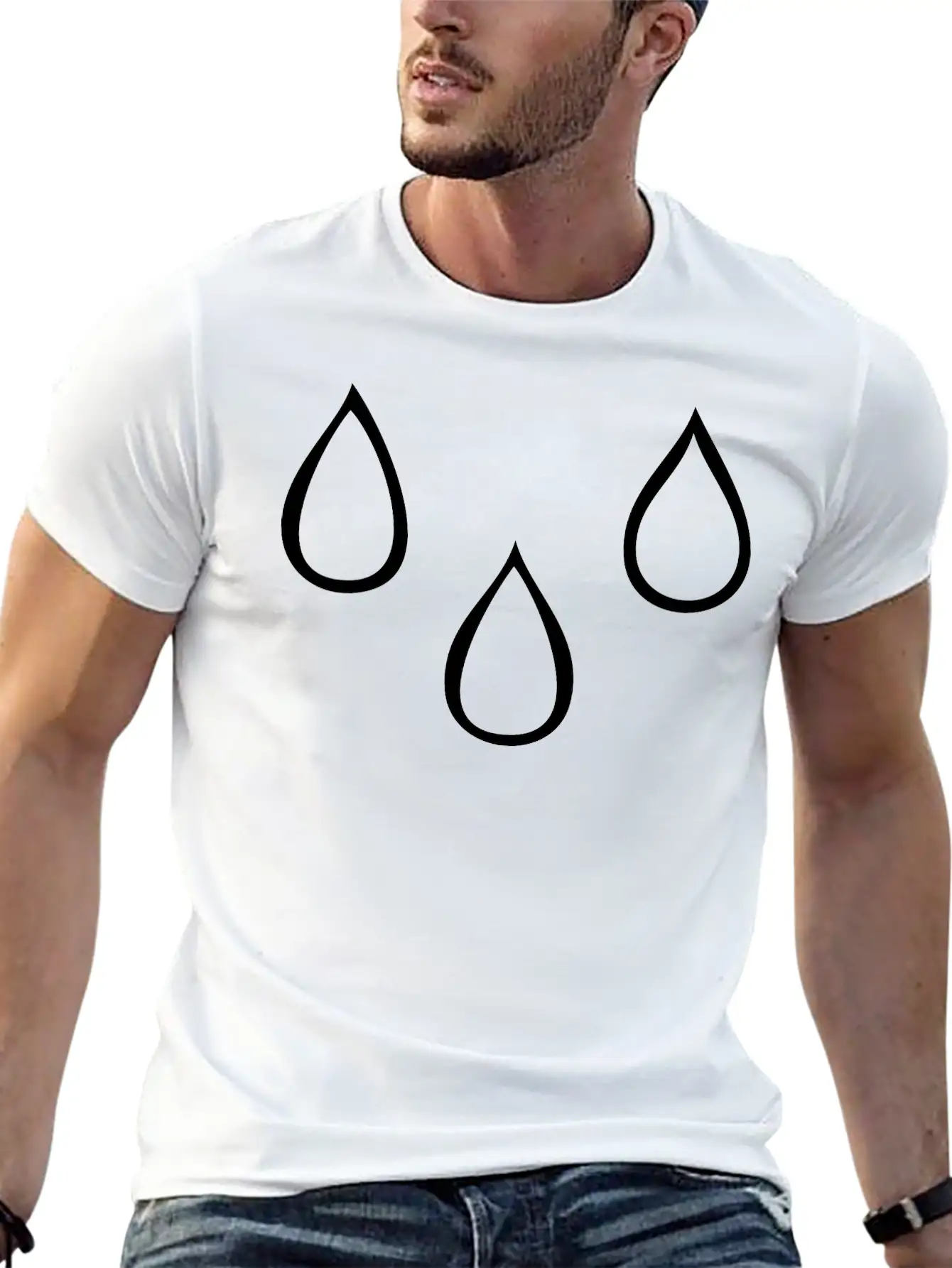Tears Breathable Graphic T-Shirt – Perfect For Casual Days