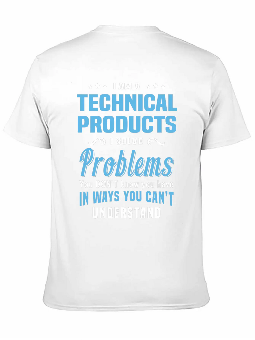 Technical Products Unisex Short Sleeve Soft Cotton T-Shirt – Casual Everyday Wear
