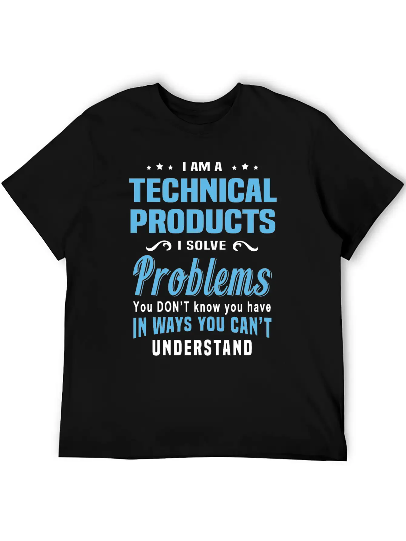 Technical Products Unisex Short Sleeve Soft Cotton T-Shirt – Casual Everyday Wear