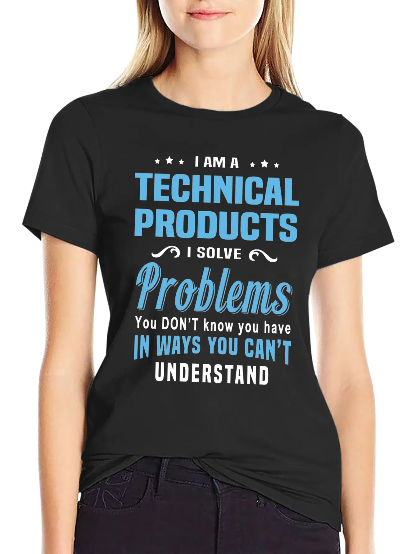 Technical Products Unisex Short Sleeve Soft Cotton T-Shirt – Casual Everyday Wear