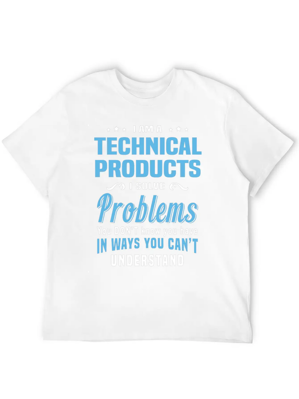 Technical Products Unisex Short Sleeve Soft Cotton T-Shirt – Casual Everyday Wear