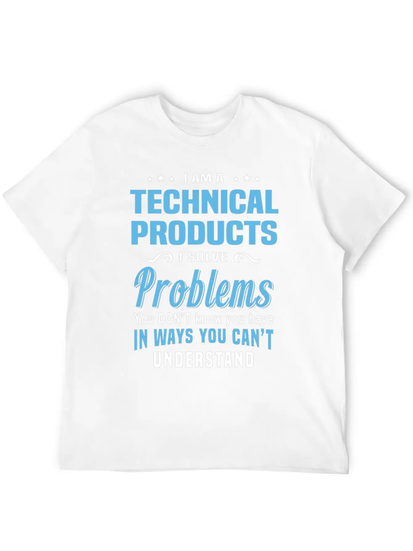Technical Products Unisex Short Sleeve Soft Cotton T-Shirt – Casual Everyday Wear