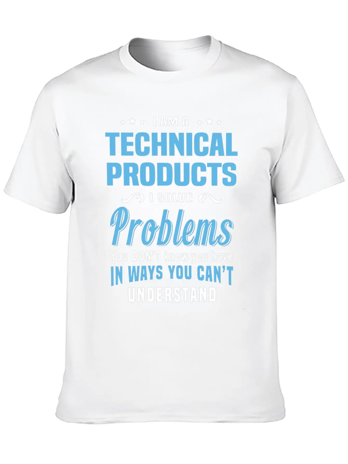 Technical Products Unisex Short Sleeve Soft Cotton T-Shirt – Casual Everyday Wear
