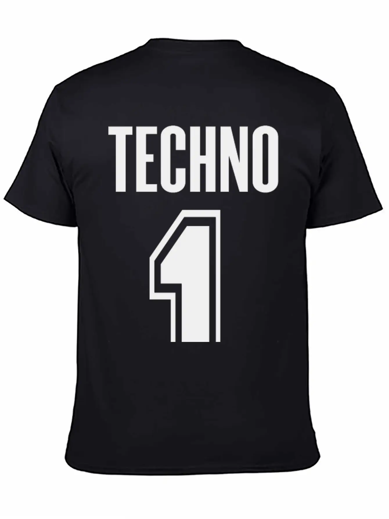 Techno #1 Unisex Short Sleeve Soft Cotton T-Shirt – Casual Everyday Wear