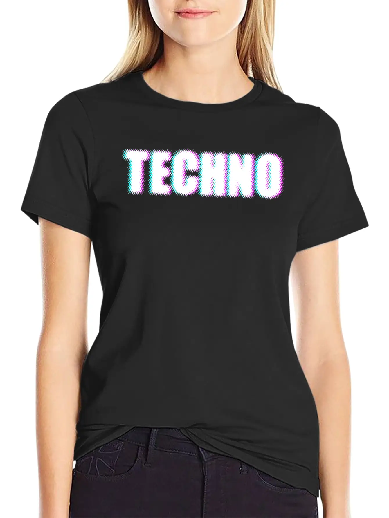 Techno Casual Graphic T-Shirt – Simple And Comfortable Daily Wear