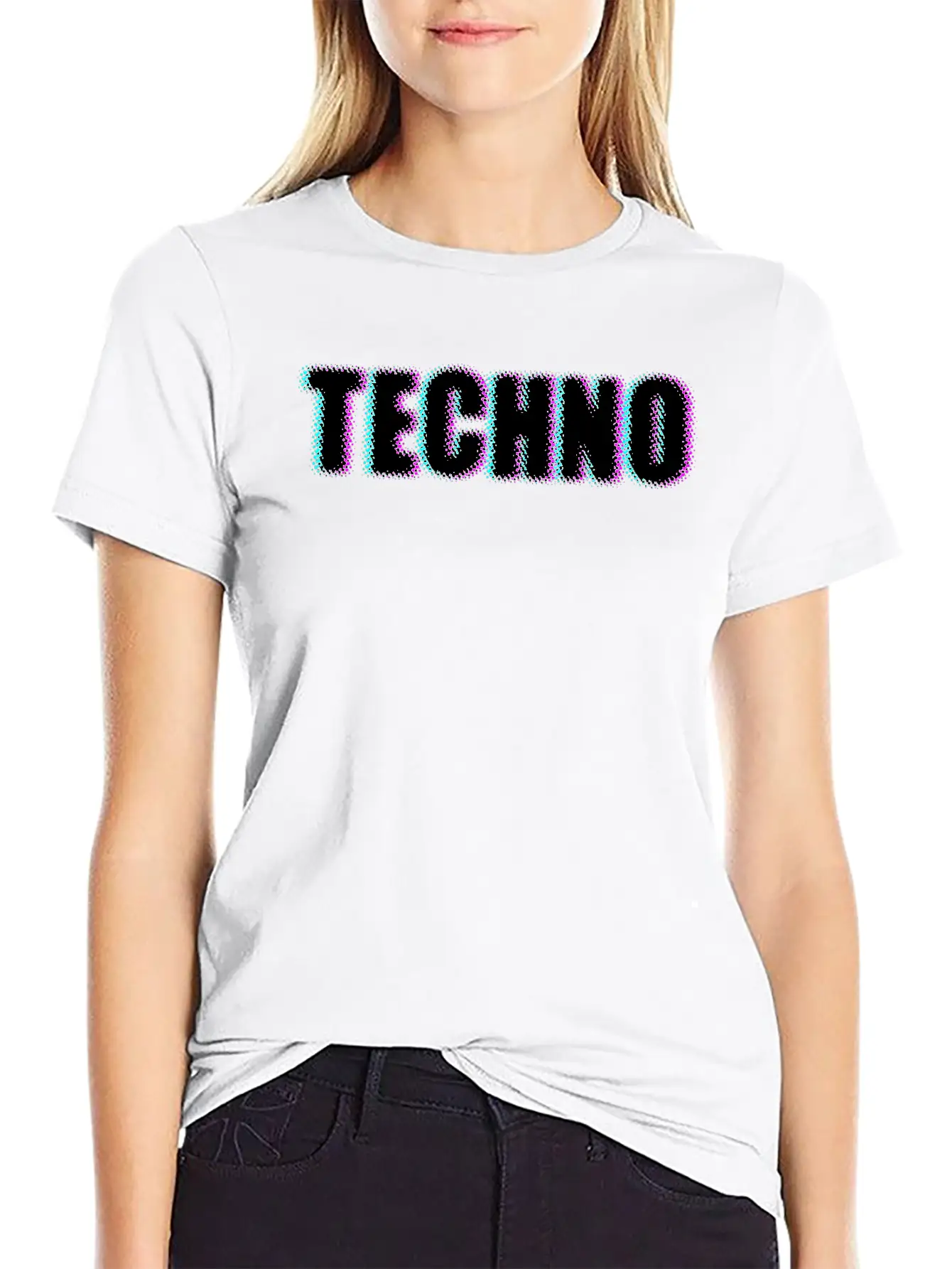 Techno Casual Graphic T-Shirt – Simple And Comfortable Daily Wear