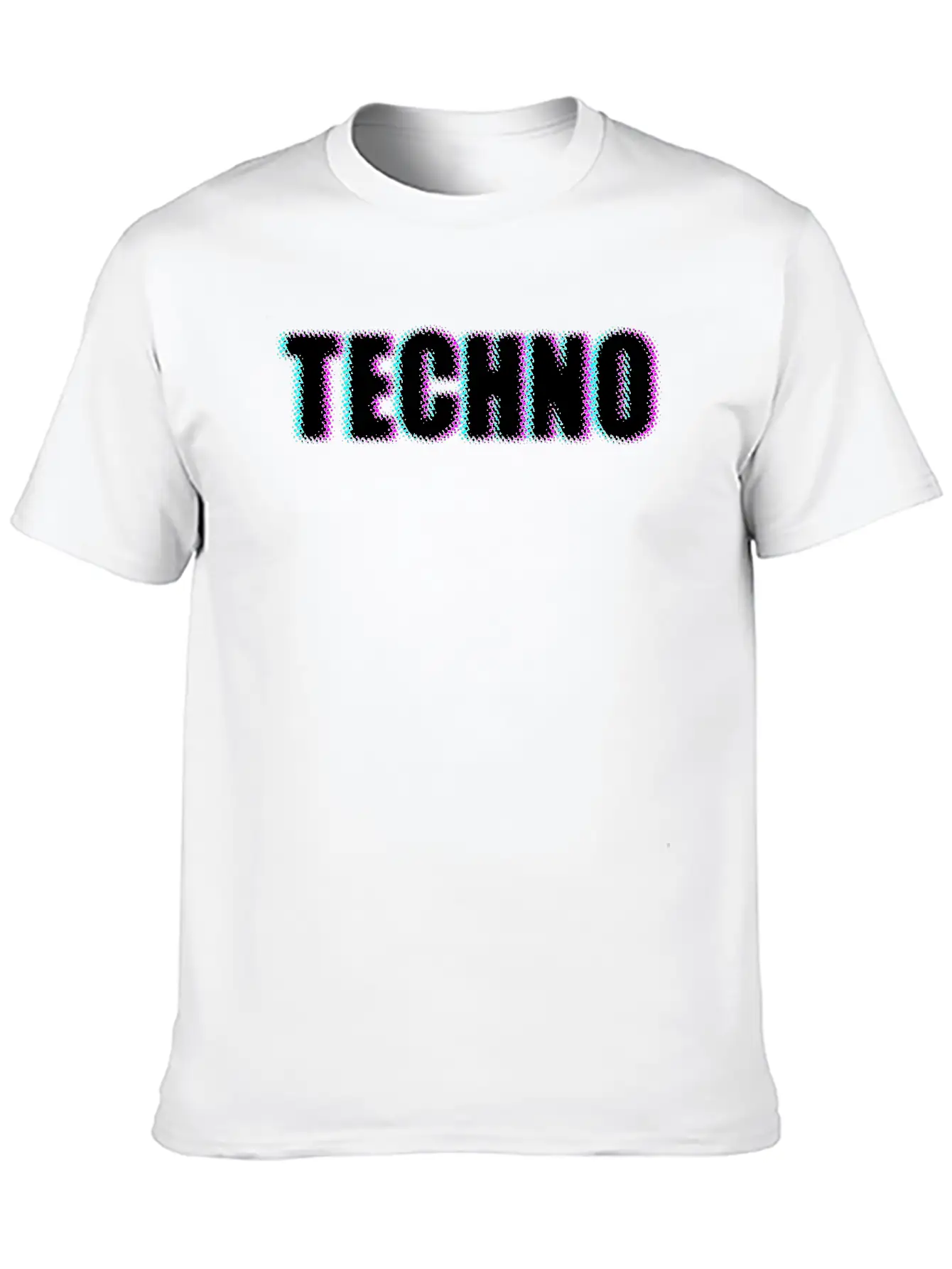 Techno Casual Graphic T-Shirt – Simple And Comfortable Daily Wear