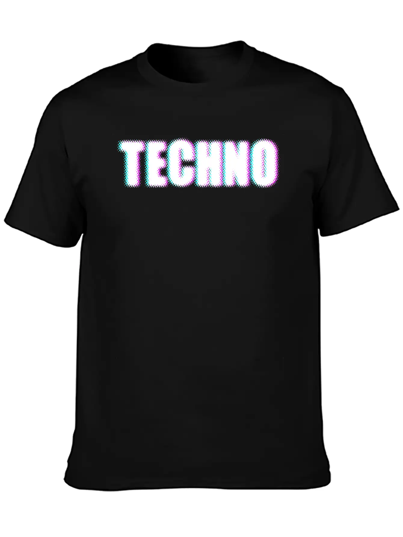 Techno Casual Graphic T-Shirt – Simple And Comfortable Daily Wear