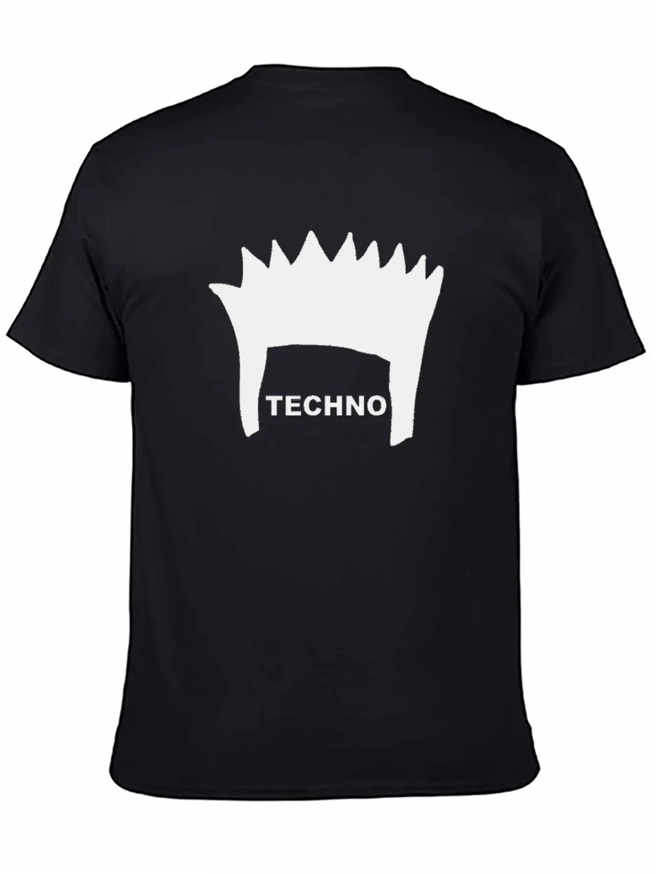 Techno Hair Casual Graphic T-Shirt – Simple And Comfortable Daily Wear