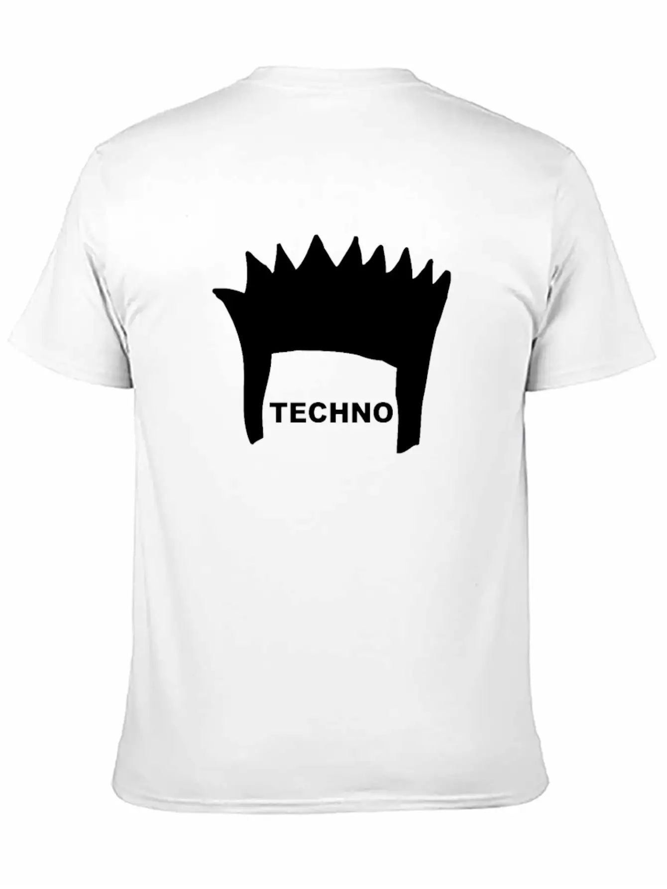 Techno Hair Casual Graphic T-Shirt – Simple And Comfortable Daily Wear
