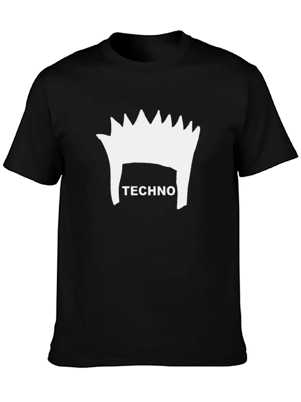 Techno Hair Casual Graphic T-Shirt – Simple And Comfortable Daily Wear