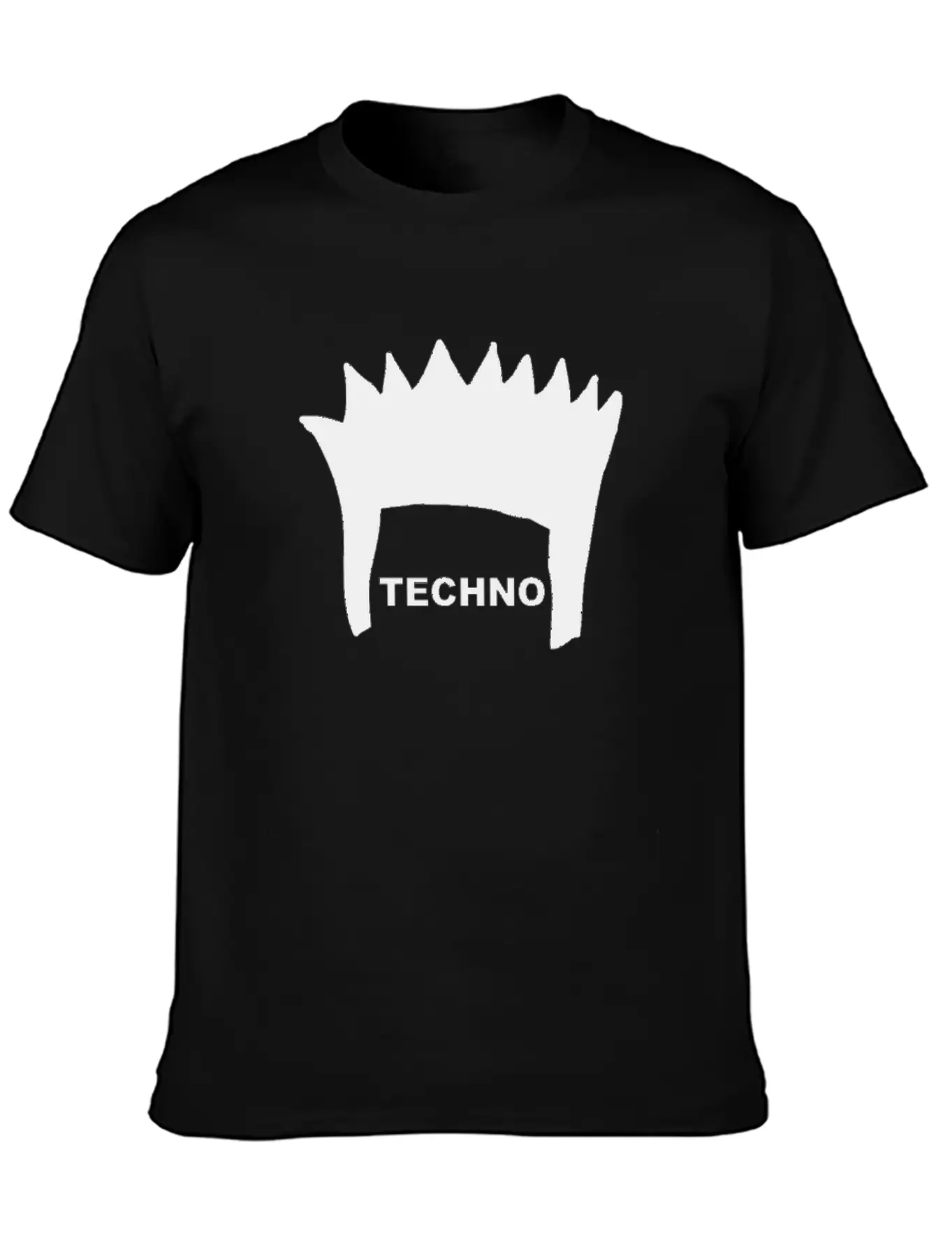 Techno Hair Casual Graphic T-Shirt – Simple And Comfortable Daily Wear