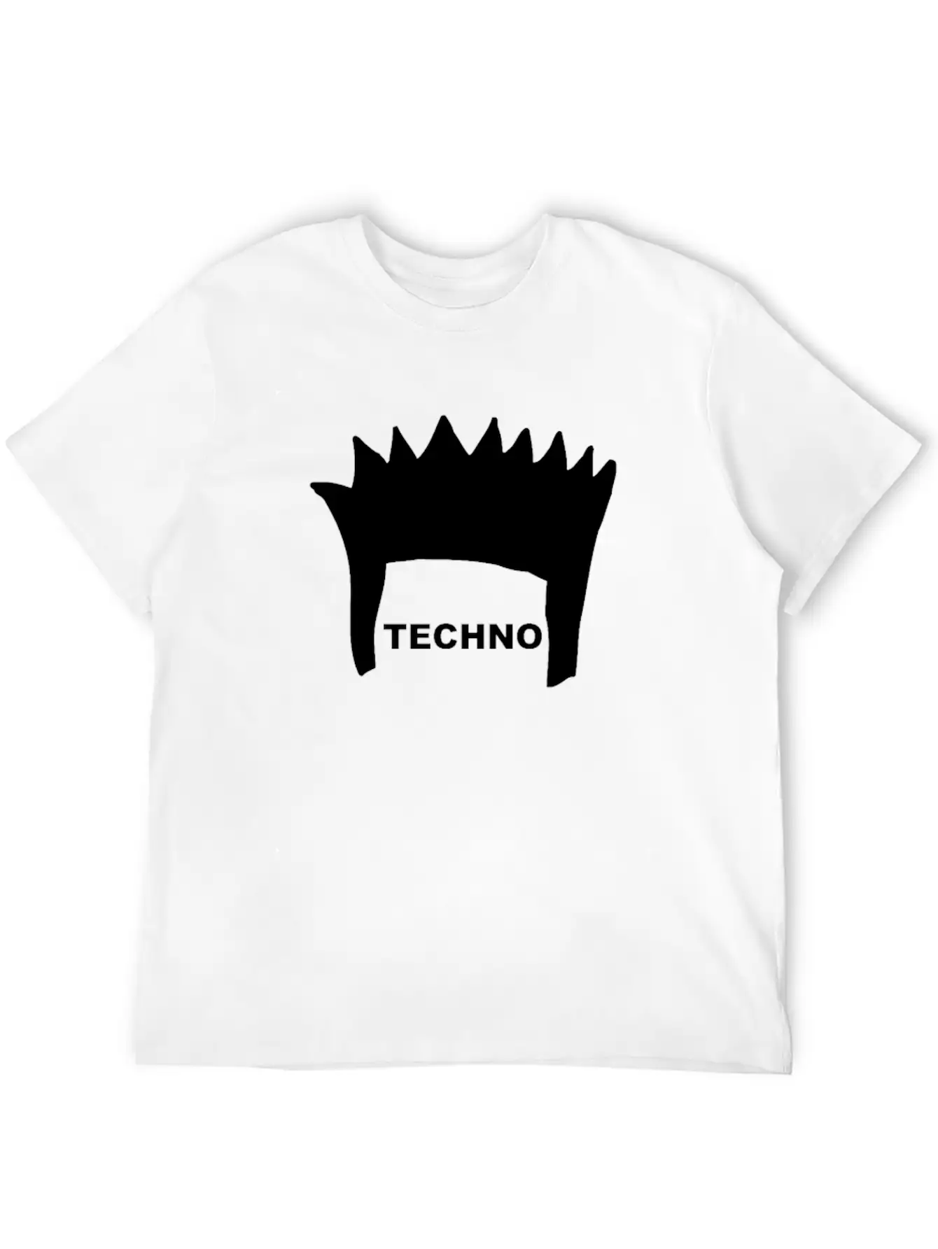 Techno Hair Casual Graphic T-Shirt – Simple And Comfortable Daily Wear