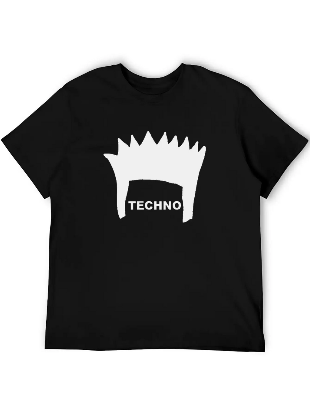 Techno Hair Casual Graphic T-Shirt – Simple And Comfortable Daily Wear
