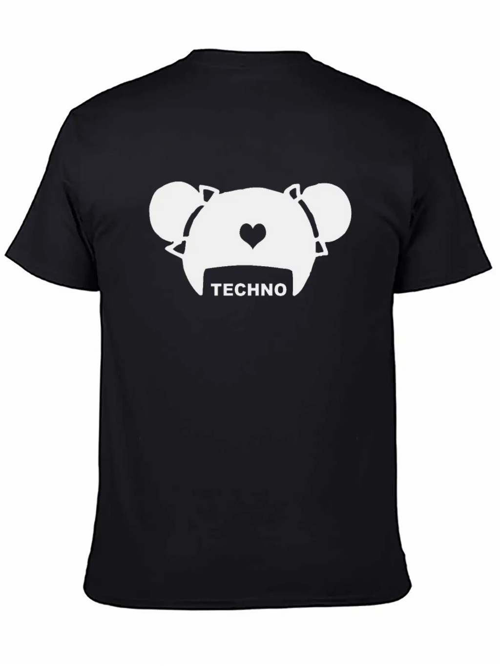 Techno Hair Underground Minimal Techno Minimal Breathable Soft Cotton T-Shirt – Timeless Casual Look