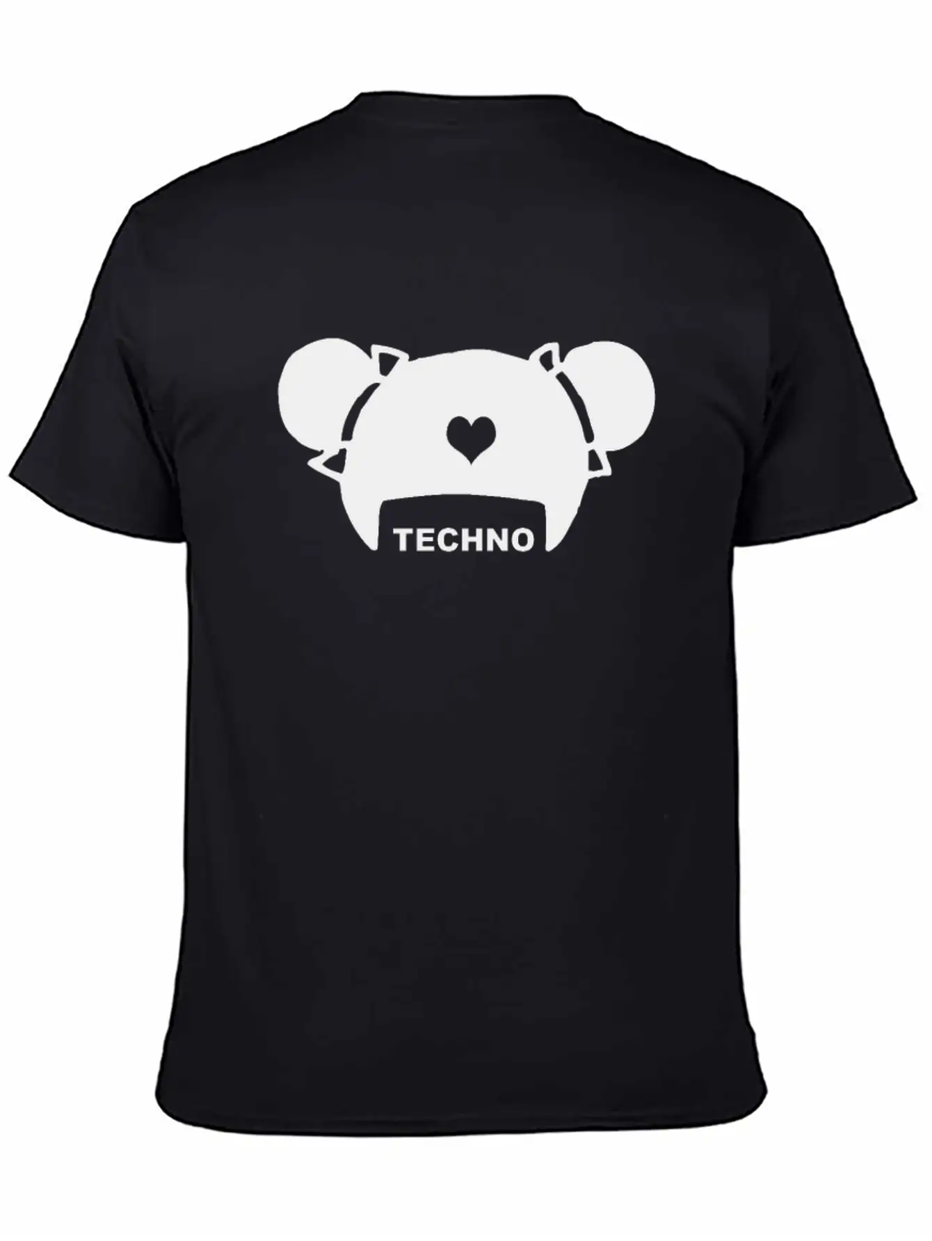Techno Hair Underground Minimal Techno Minimal Breathable Soft Cotton T-Shirt – Timeless Casual Look
