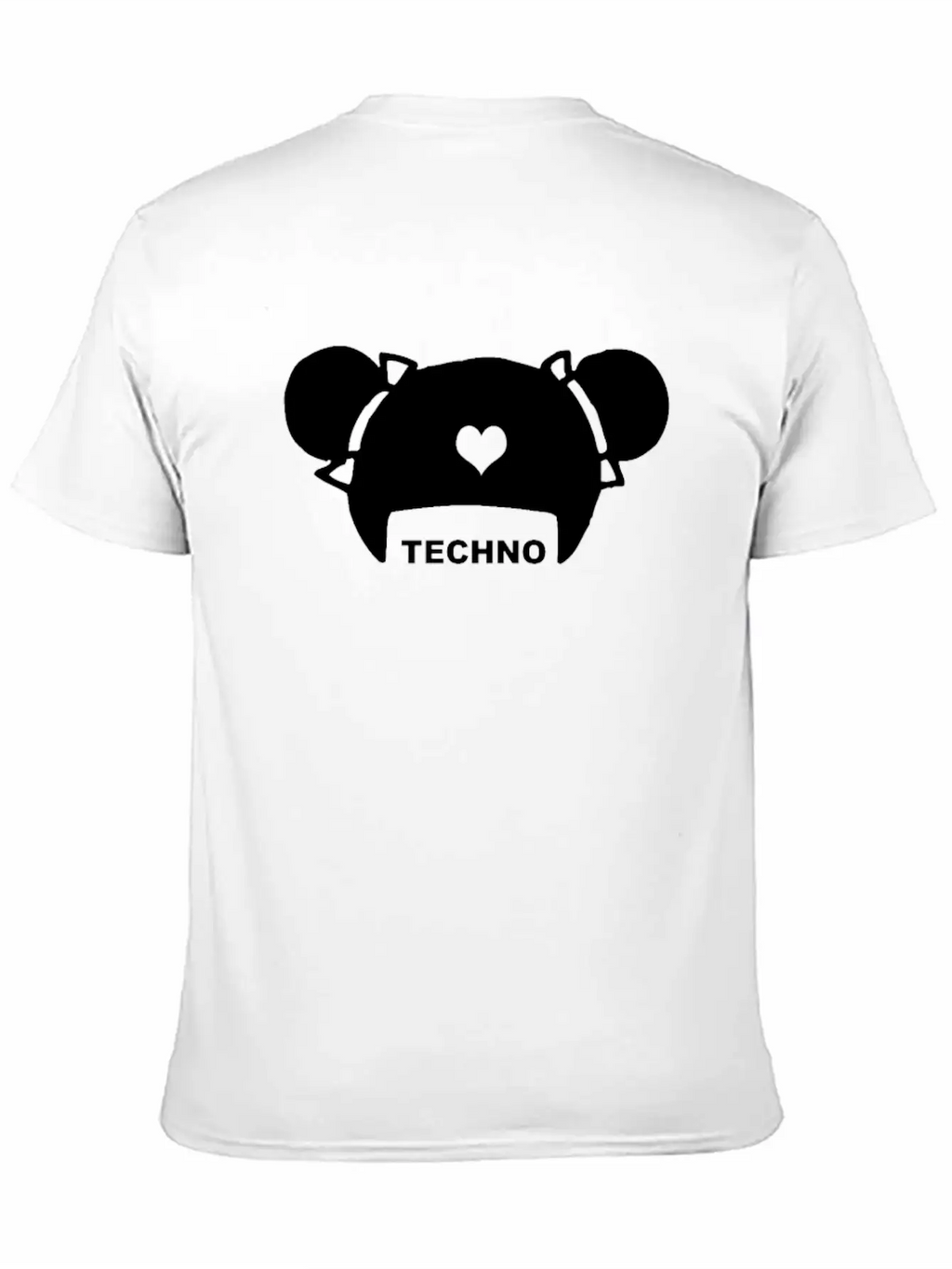 Techno Hair Underground Minimal Techno Minimal Breathable Soft Cotton T-Shirt – Timeless Casual Look