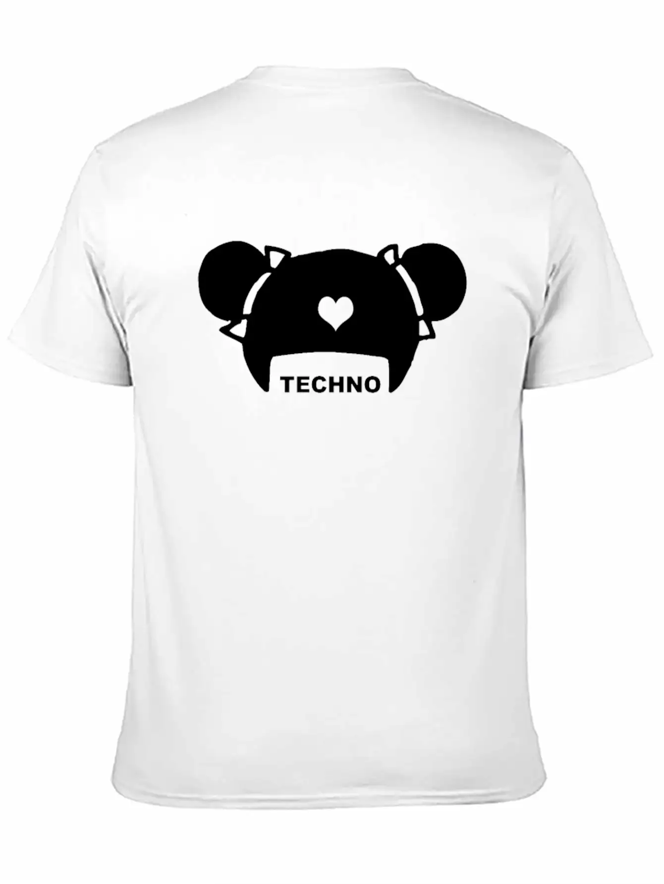 Techno Hair Underground Minimal Techno Minimal Breathable Soft Cotton T-Shirt – Timeless Casual Look