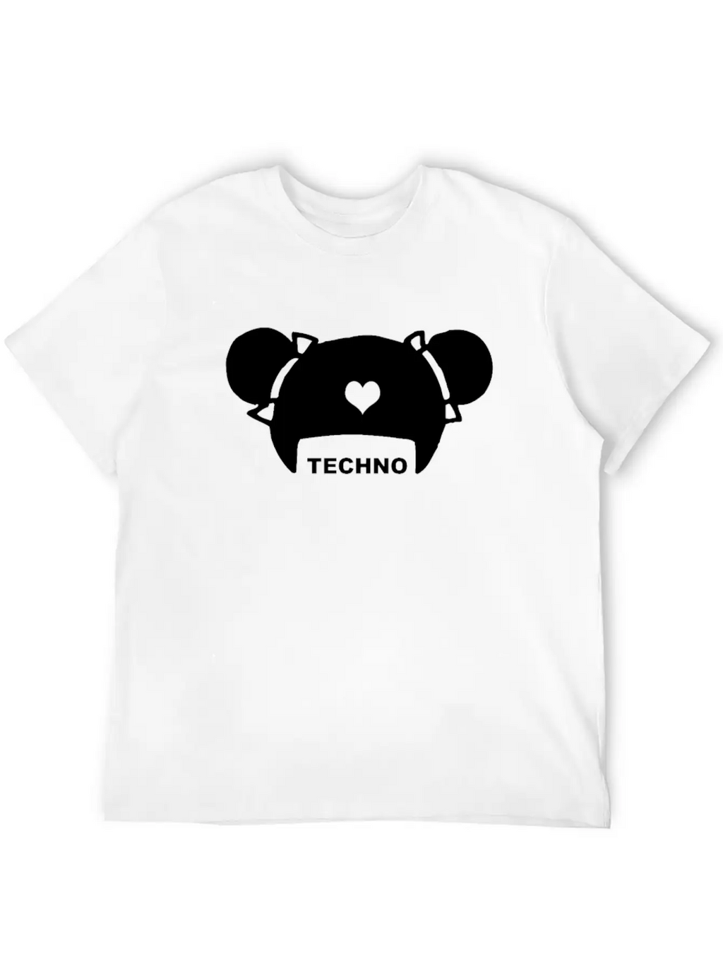 Techno Hair Underground Minimal Techno Minimal Breathable Soft Cotton T-Shirt – Timeless Casual Look