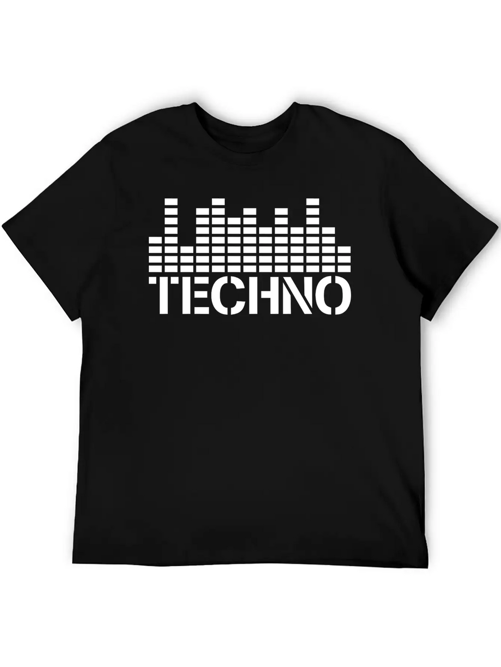 Techno Music Love Letters Quote Dance Party Logo Unisex Casual T-Shirt – Clean Design For Daily Comfort