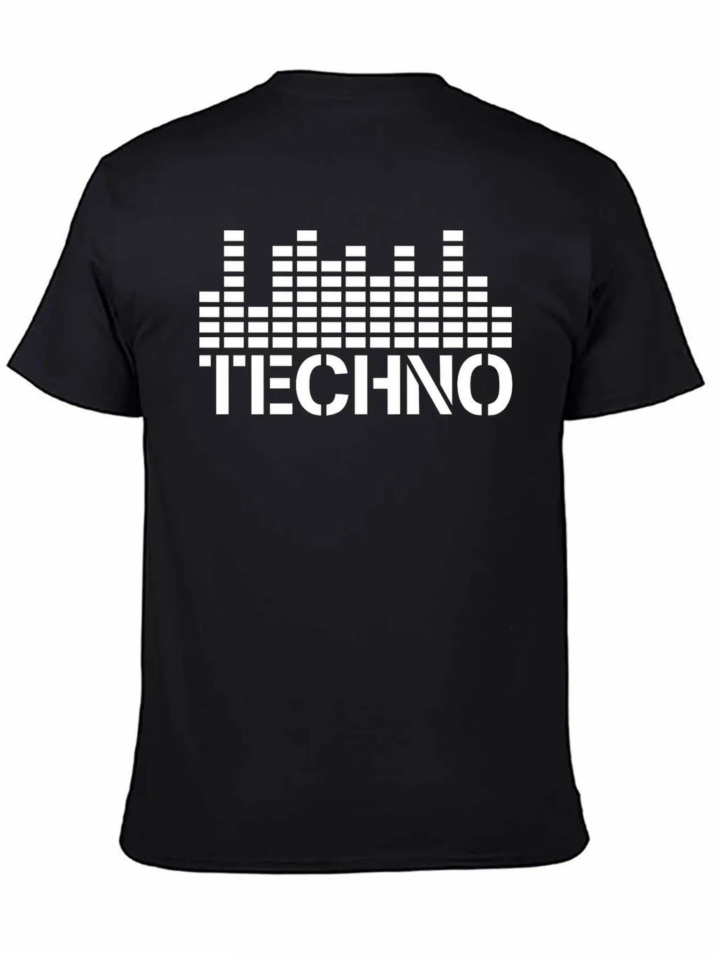 Techno Music Love Letters Quote Dance Party Logo Unisex Casual T-Shirt – Clean Design For Daily Comfort
