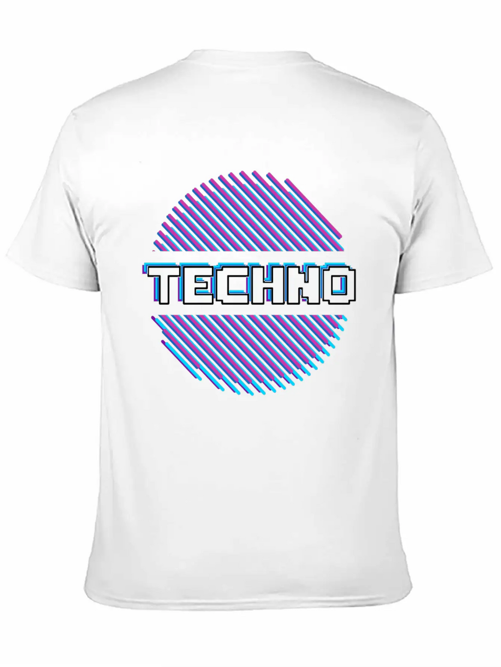 Techno Music Raver Rave Breathable Graphic T-Shirt – Perfect For Casual Days