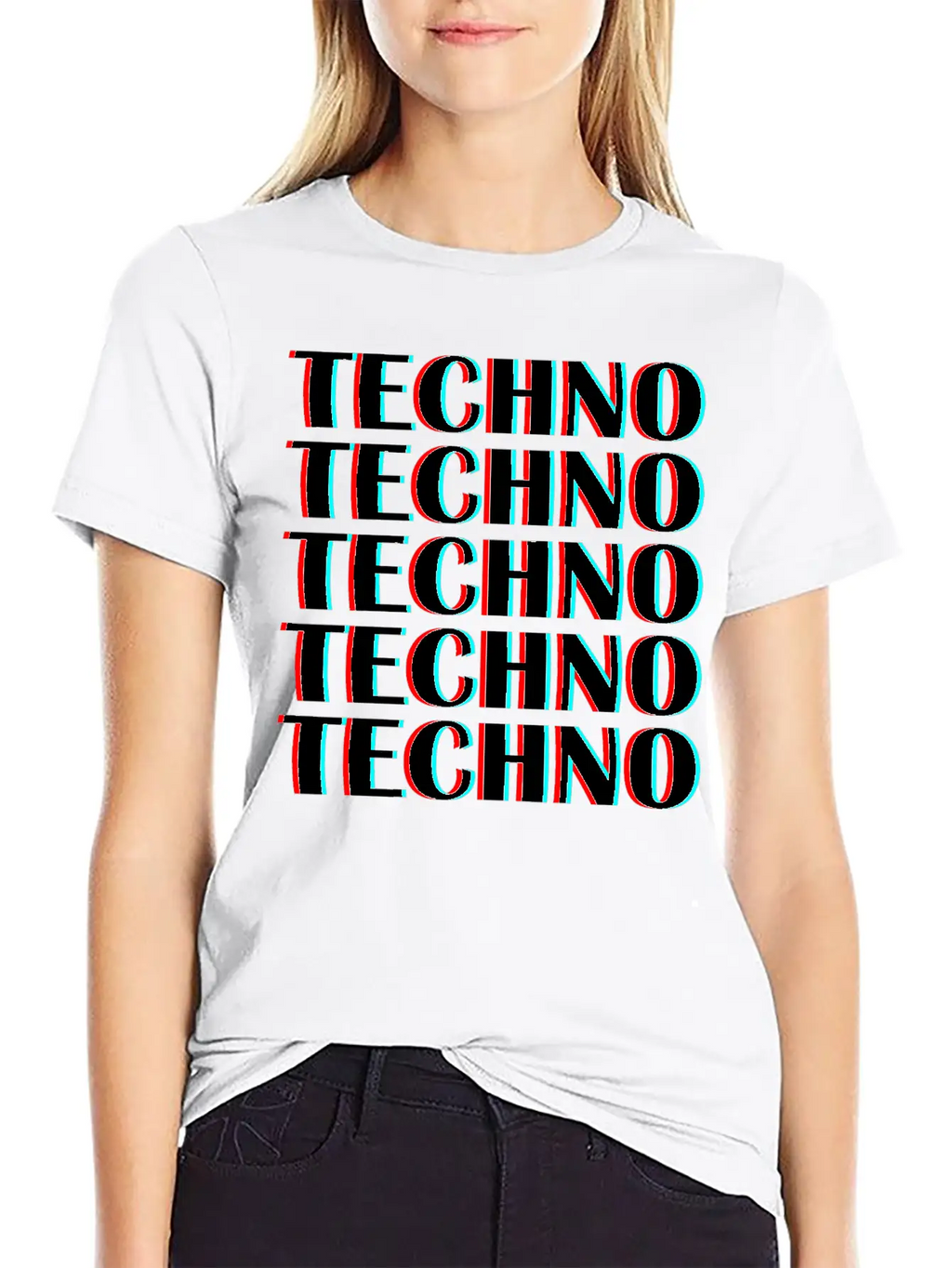 Techno Music Unisex Casual T-Shirt – Clean Design For Daily Comfort
