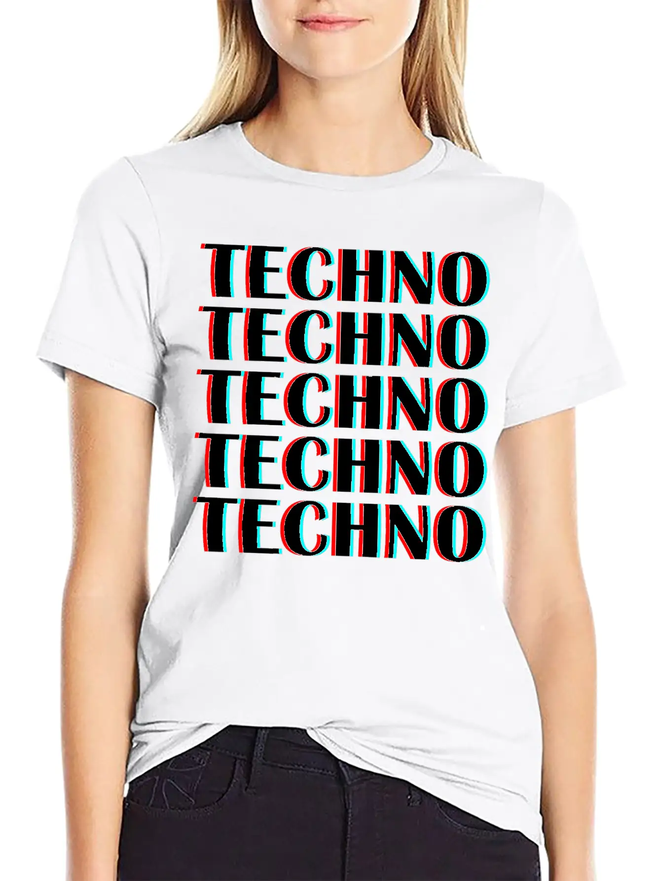 Techno Music Unisex Casual T-Shirt – Clean Design For Daily Comfort